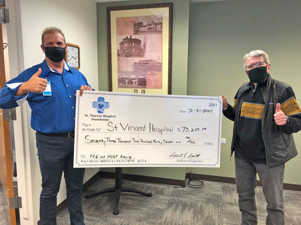 A foundation donation